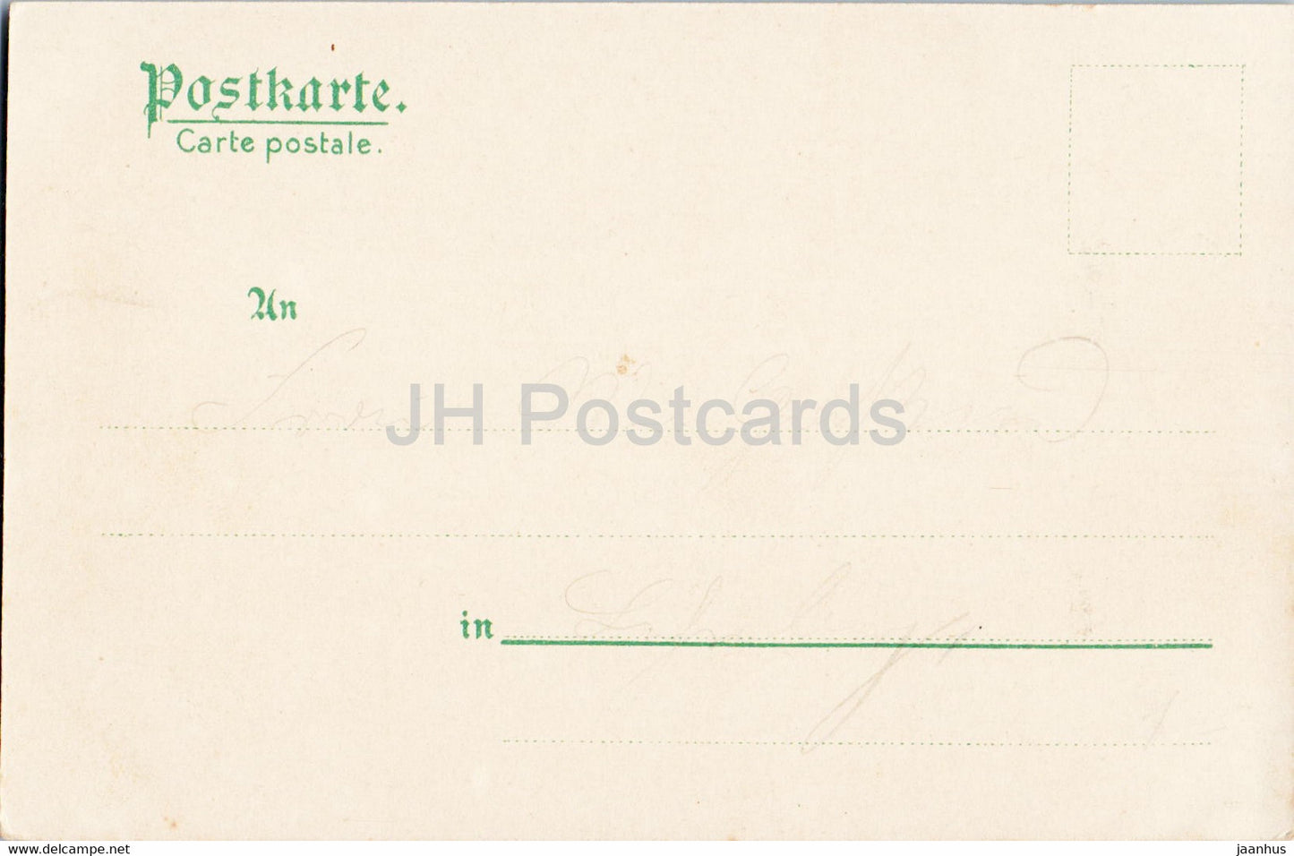 Gruss aus Strassburg - Gesamtansicht - 8164 - old postcard - France - used