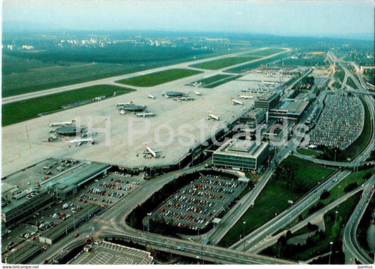 Geneve Cointrin - Geneva - Aeroport Intercontinental - airport - airplane - 5767 - Switzerland - unused - JH Postcards