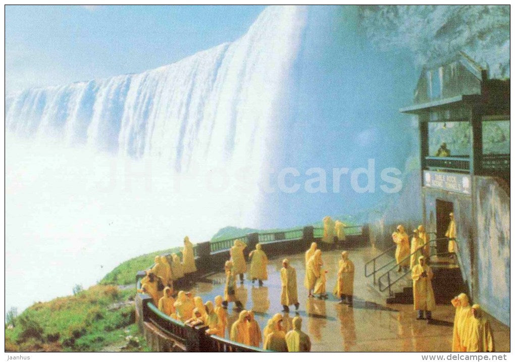 Table Rock House Lookout - waterfall - Niagara Falls - Canada - unused - JH Postcards