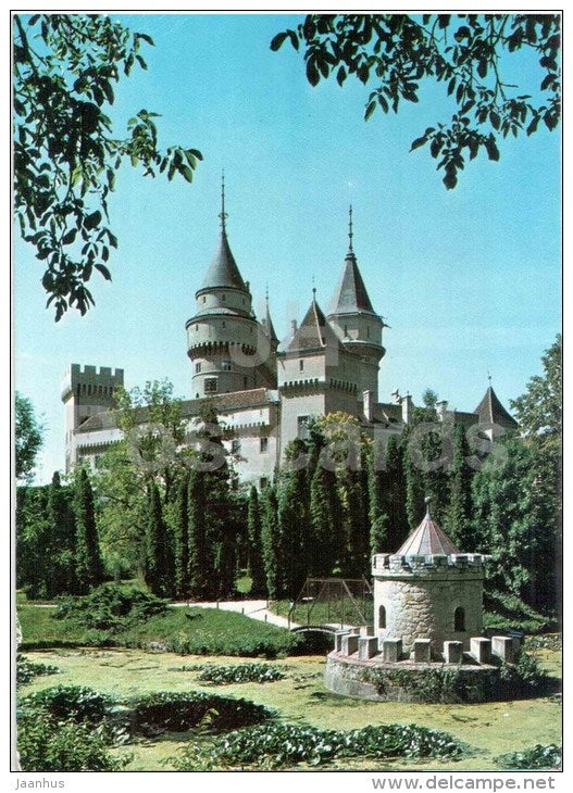 Bojnice - castle - Czechoslovakia - Slovakia - used 1989 - JH Postcards