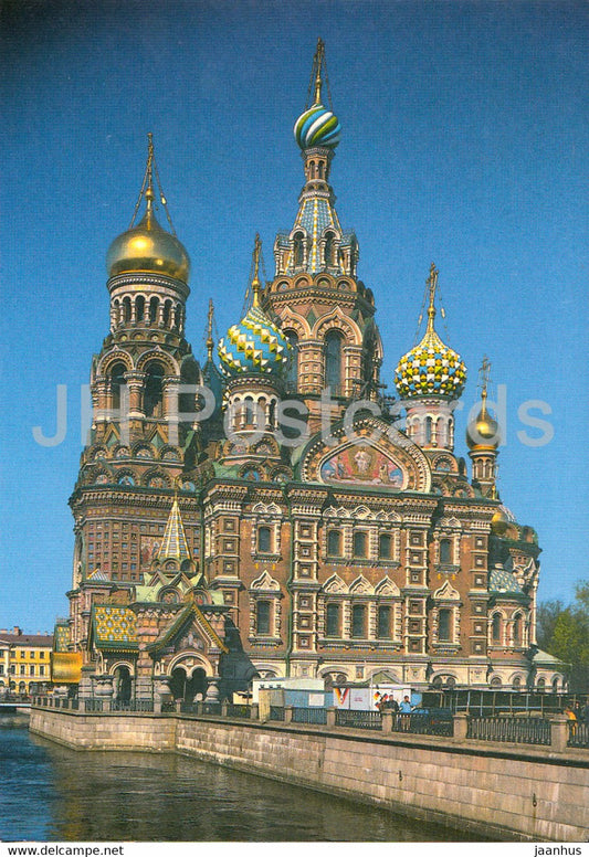 Leningrad - St Petersburg - The Church of the Resurrection of Christ - Russia - unused - JH Postcards