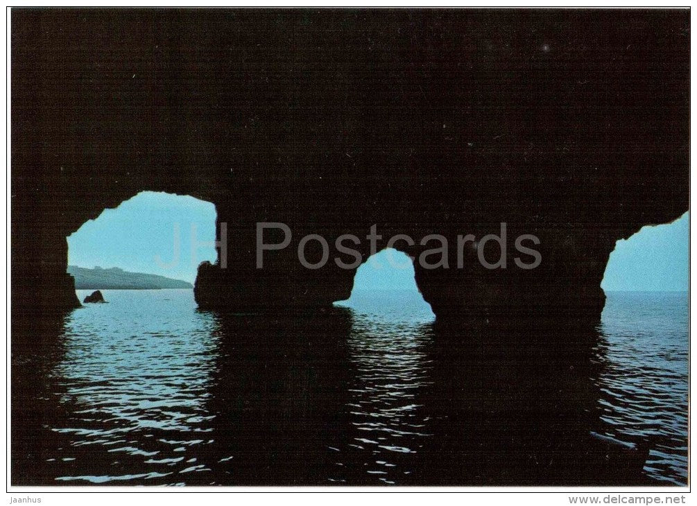 La Grotta delle tre porte - S. Maria di Leuca - Lecce - Puglia - 69 - Italia - Italy - unused - JH Postcards
