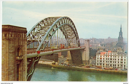 Newcastle-Upon-Tyne - Tyne Bridge - PT22159 - 1970 - United Kingdom - England - used - JH Postcards