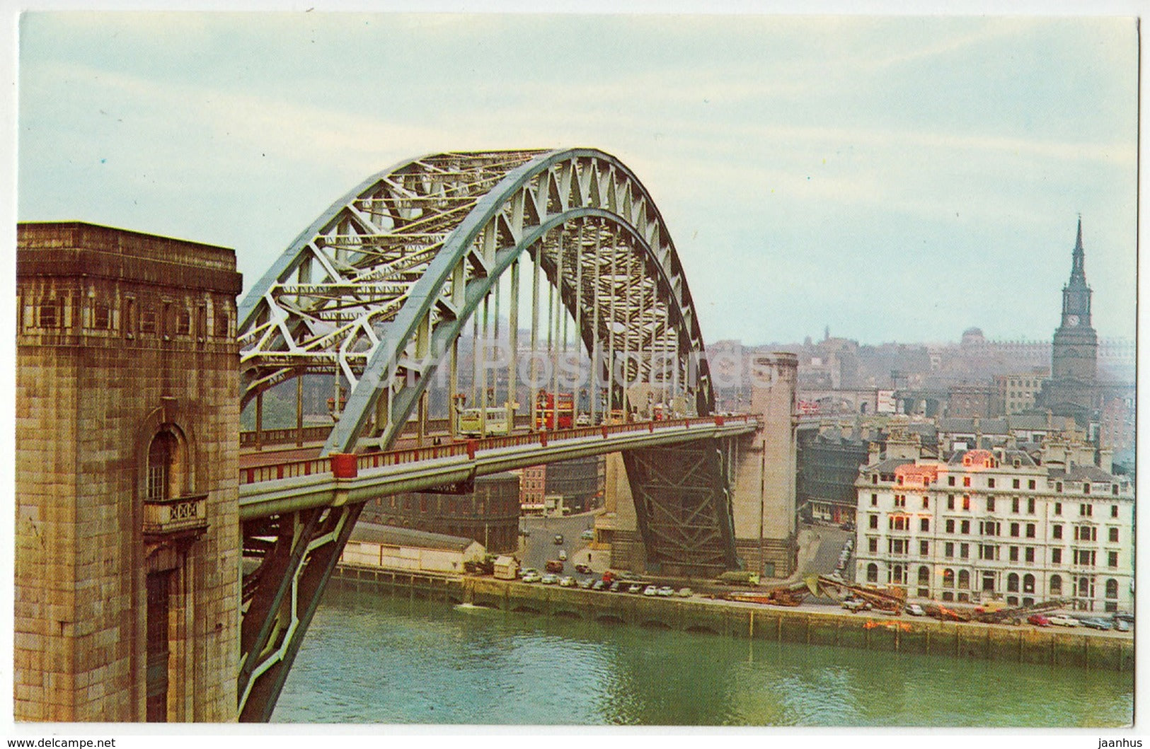 Newcastle-Upon-Tyne - Tyne Bridge - PT22159 - 1970 - United Kingdom - England - used - JH Postcards