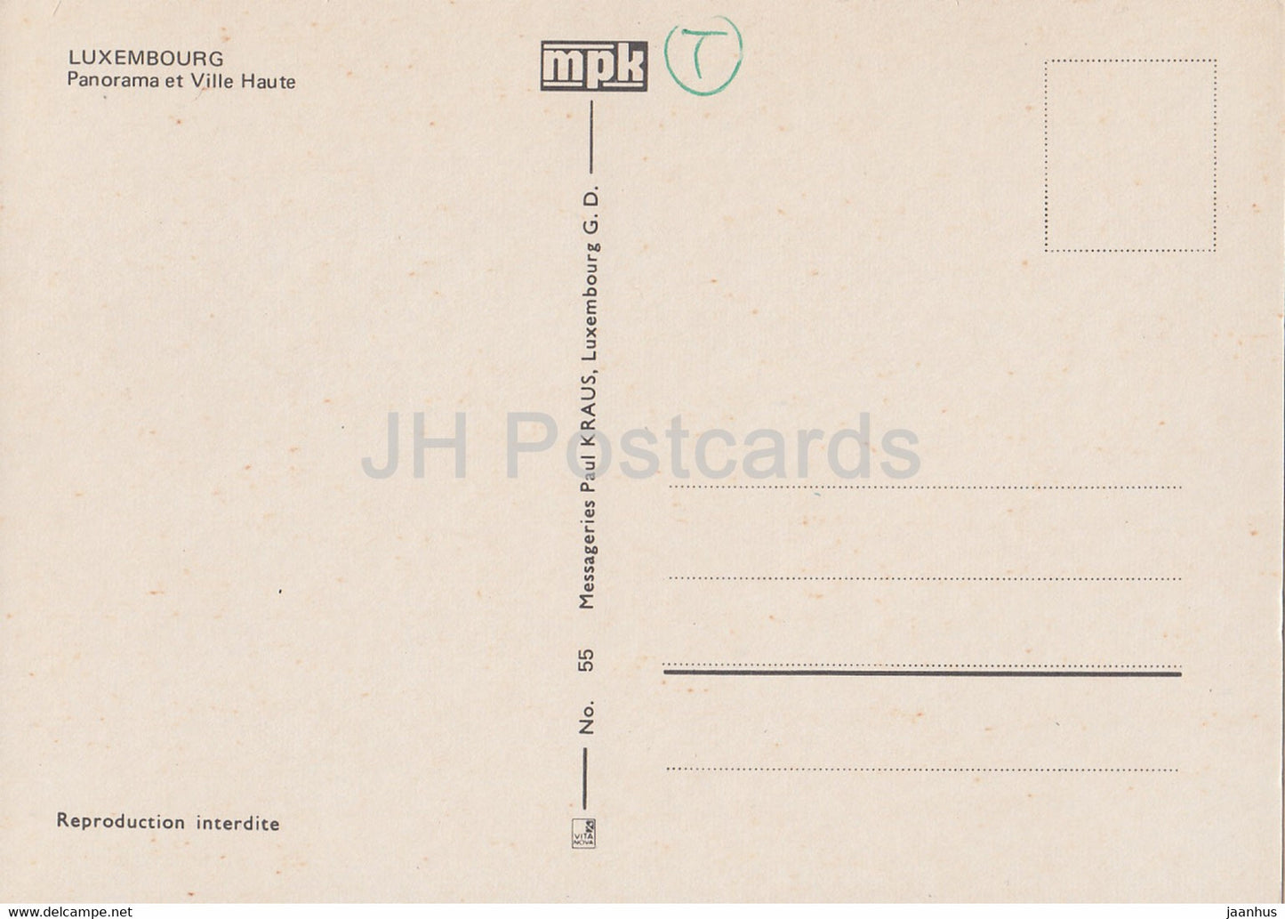 Panorama et Ville Haute - Luxembourg - inutilisé
