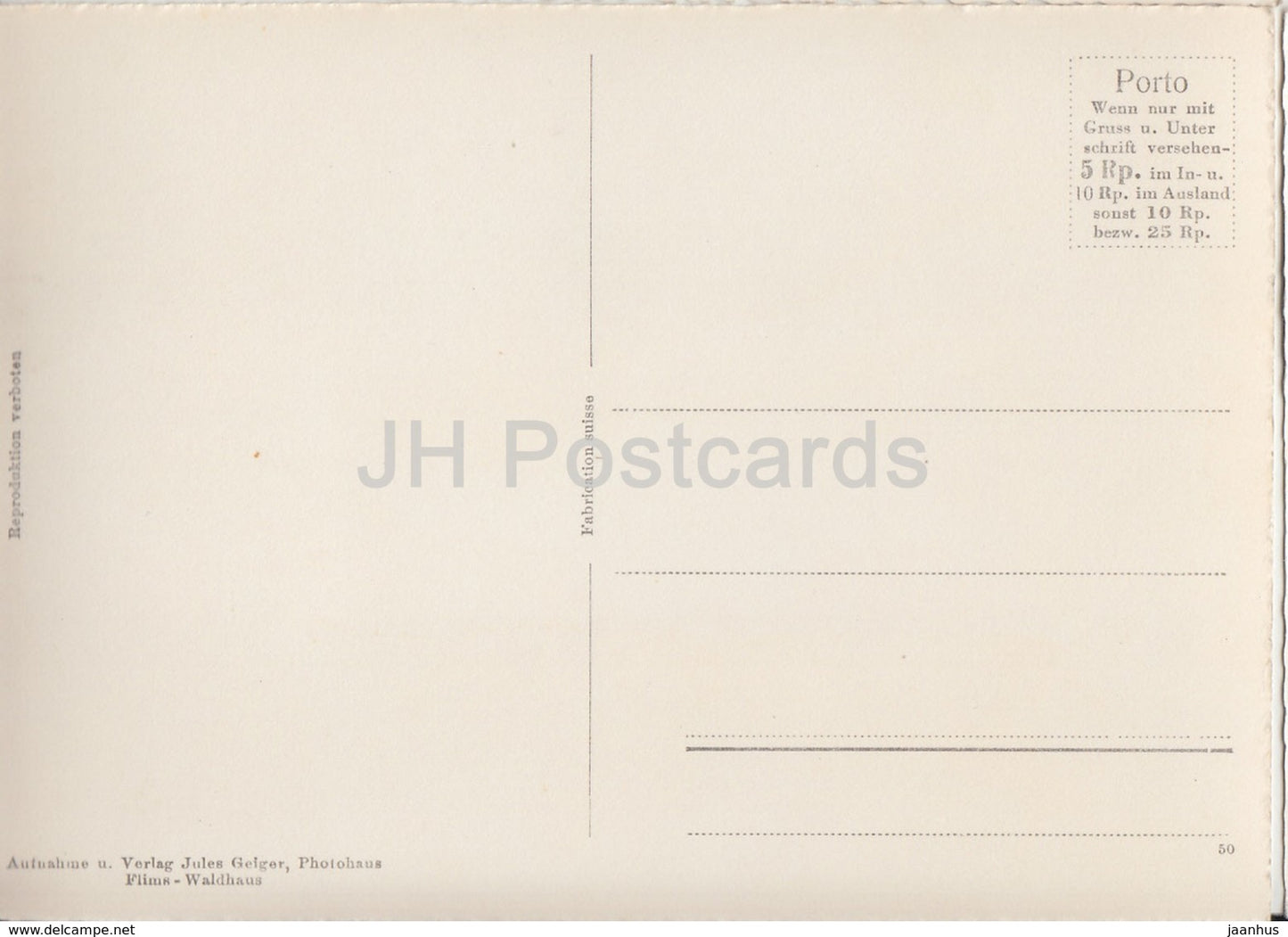 Andeer - Rofflaschlucht - 2559 - Switzerland - unused