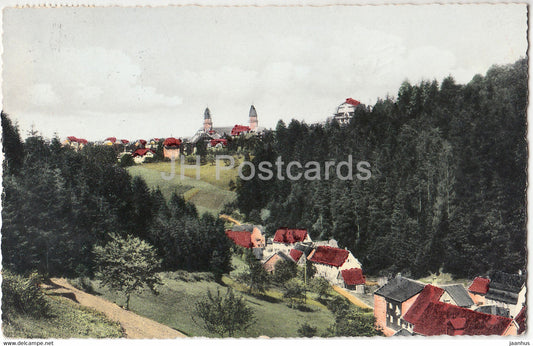 Freudenstadt im Schwarzwald mit Christofstal - old postcard - 1959 - Germany - used - JH Postcards