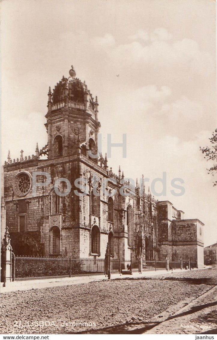 Lisboa - Lisbon - Jeronimos - 27 - old postcard - Portugal - unused - JH Postcards