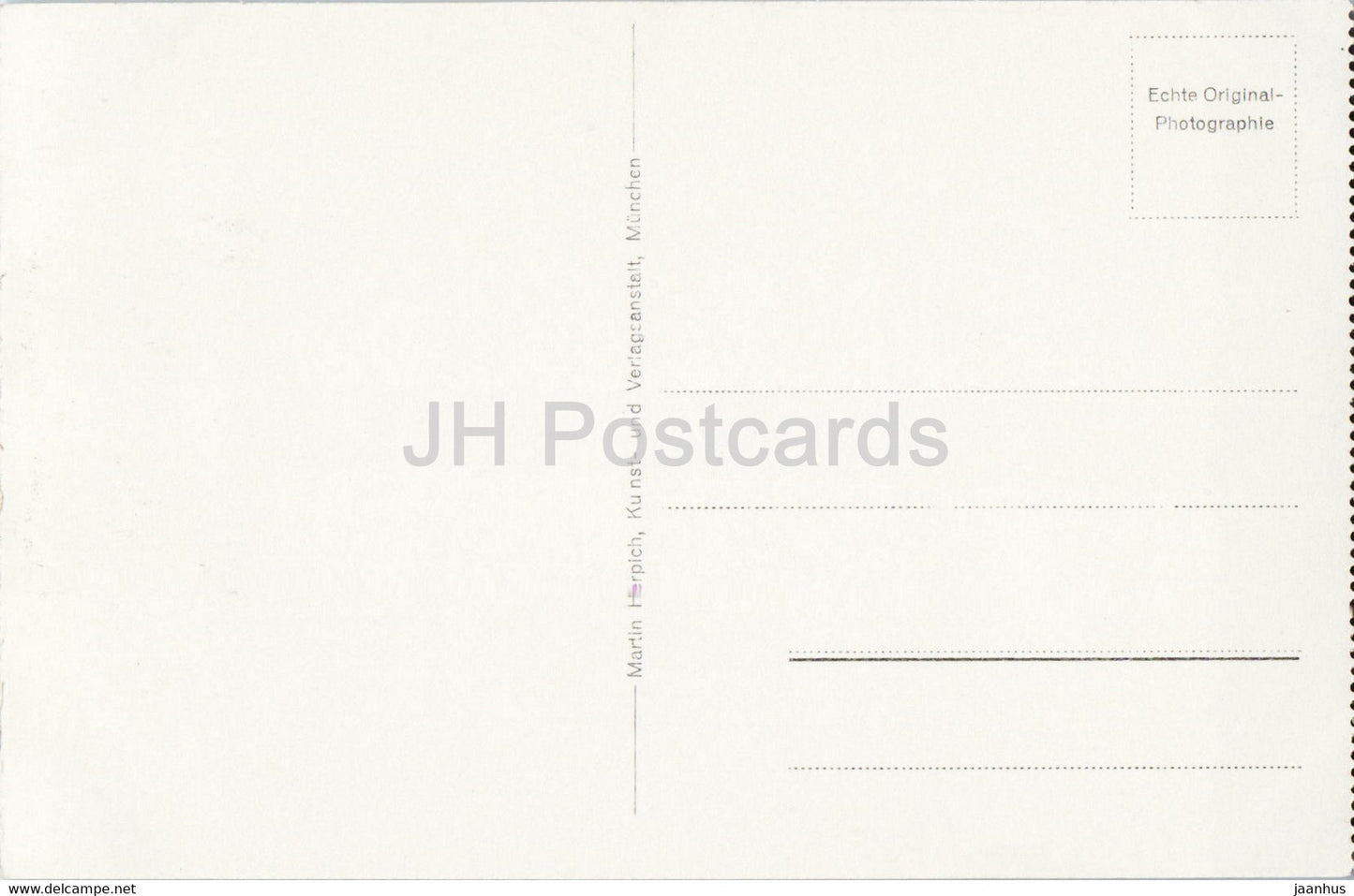 Kloster Ettal - Blick ins Graswangtal - Kloster - alte Postkarte - Deutschland - unbenutzt