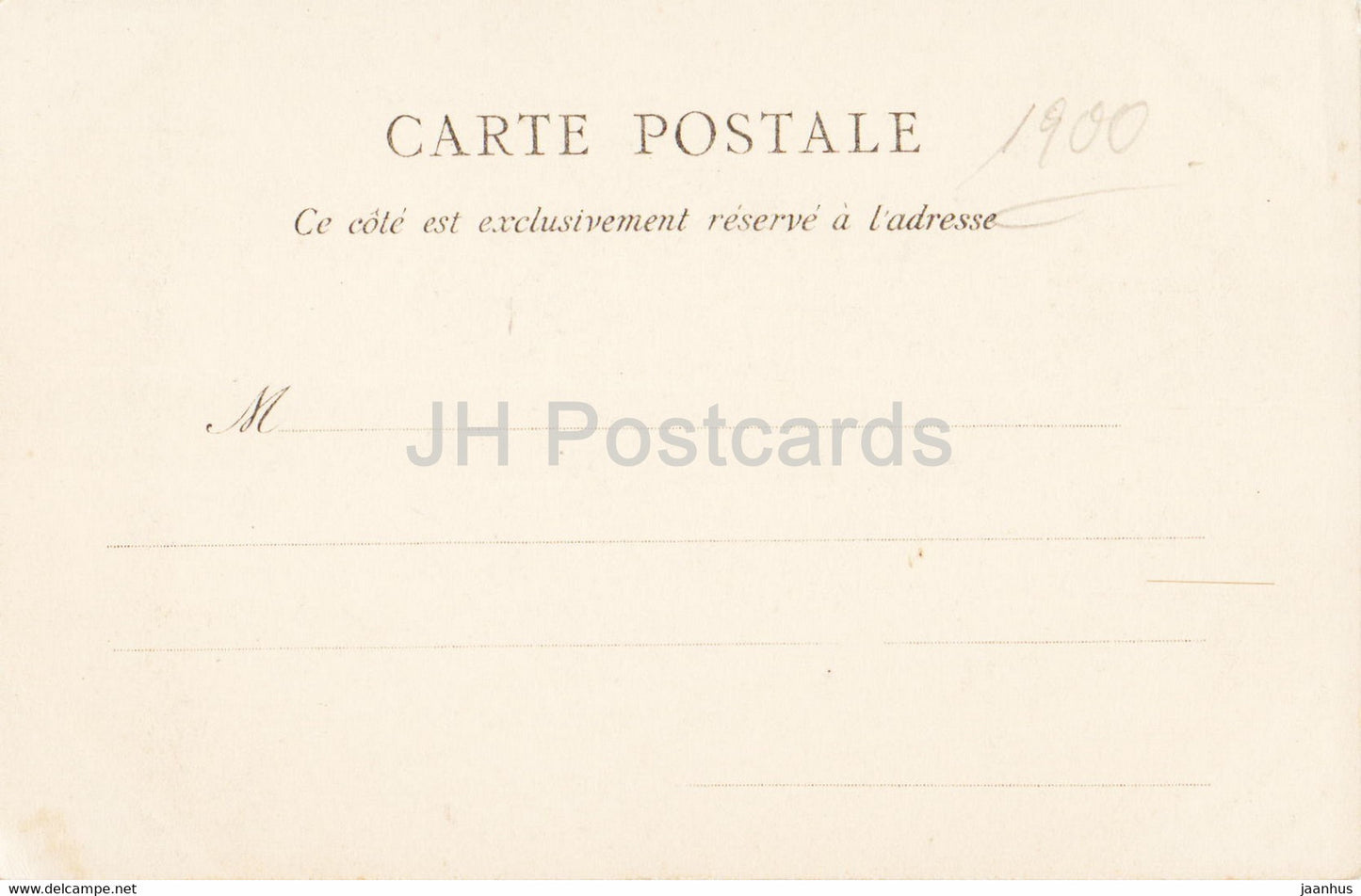 Paris - Notre Dame - Façade - cathédrale - 1 - carte postale ancienne - France - inutilisée