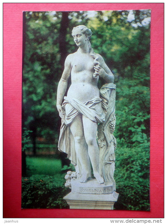 Pomona - The Summer Gardens - St. Petersburg - Leningrad - 1980 - Russia USSR - unused - JH Postcards