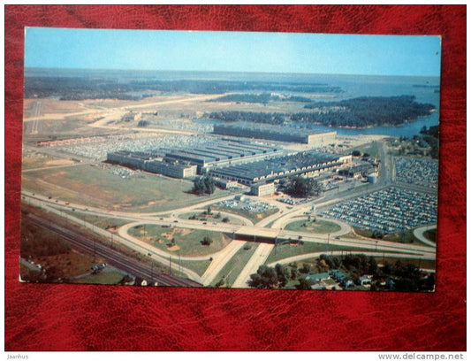 Martin Pland and Airport - Manufacturer of Military Aircrafts and Guided Missle - Middle River - Maryland - USA - unused - JH Postcards