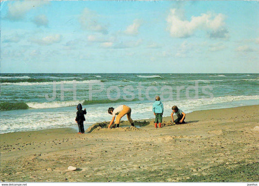 Dansk Strandparti - Danish strand scenery - Denmark - used - JH Postcards