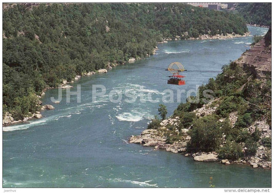 The Spanish Aero Cars - waterfall - Niagara Falls - Canada - unused - JH Postcards