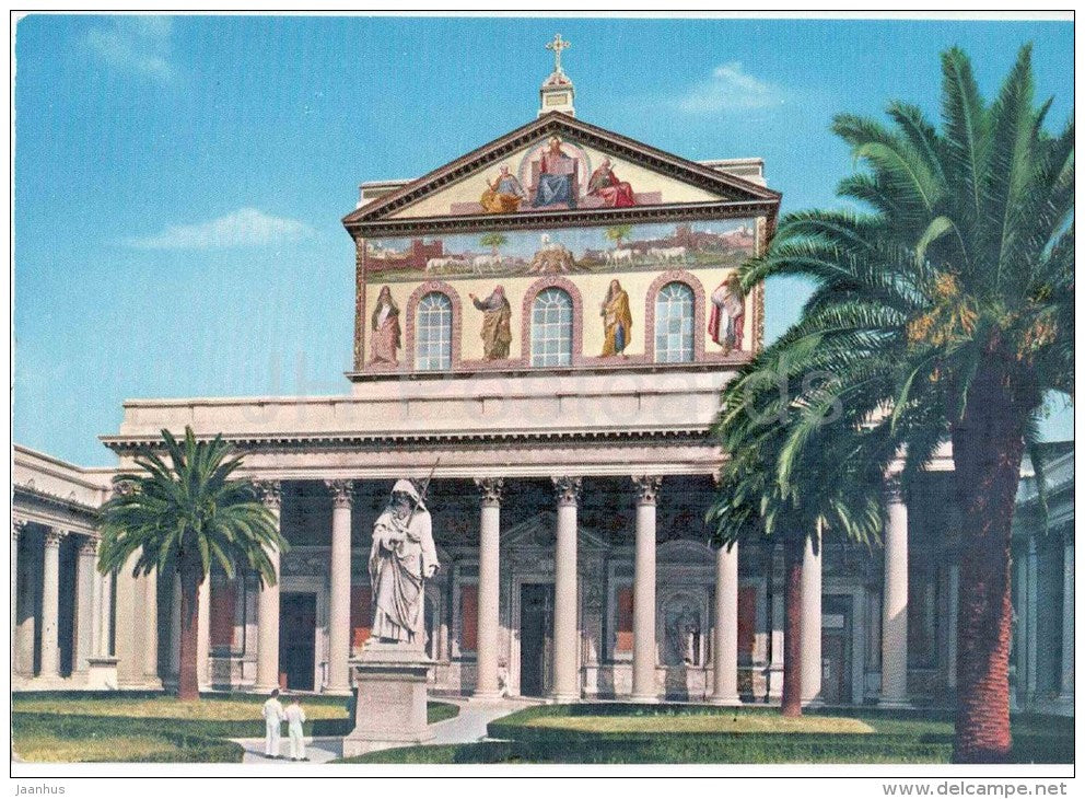 Basilica di S. Paolo - St. Paul`s Basilica - Roma - Rome - 218 - Italia - Italy - unused - JH Postcards
