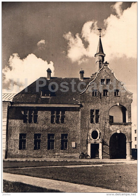 Executive Committee building - Former Town Hall - Pärnu - 1963 - Estonia USSR - unused - JH Postcards