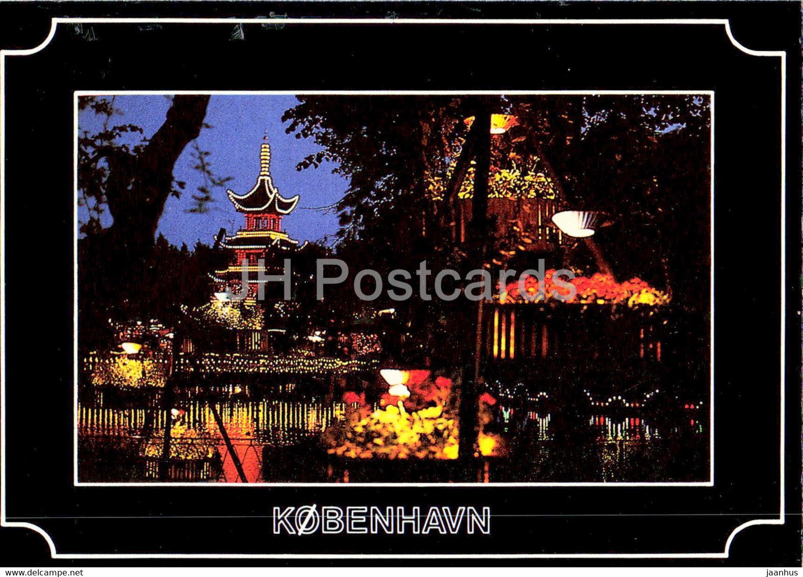 Copenhagen - Tivoli - 190 - Denmark - unused - JH Postcards