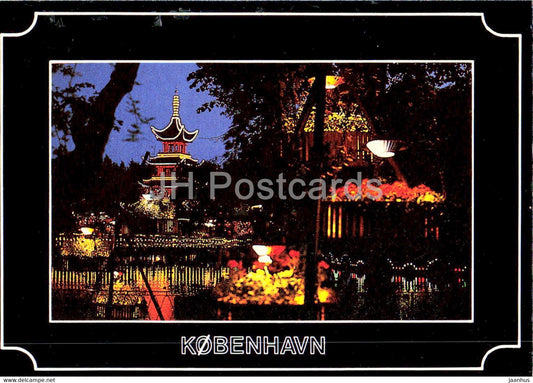Copenhagen - Tivoli - 190 - Denmark - unused - JH Postcards