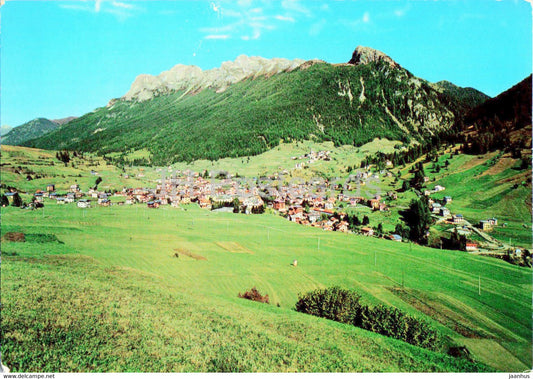 Moena 1200 m - Panorama - 2688 - 1965 - Italy - used - JH Postcards
