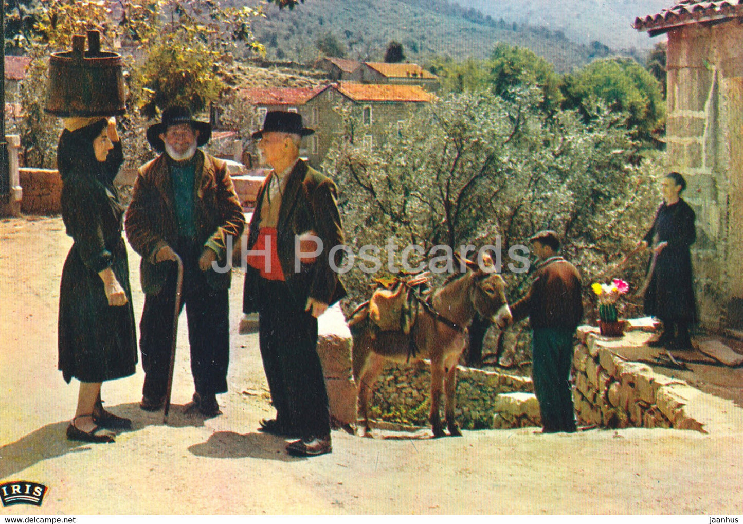 Olivese - Dans les rues sinueuses - plongeantes ou grimpantes a l'interieur d'un village corse - 29136 - France - unused - JH Postcards