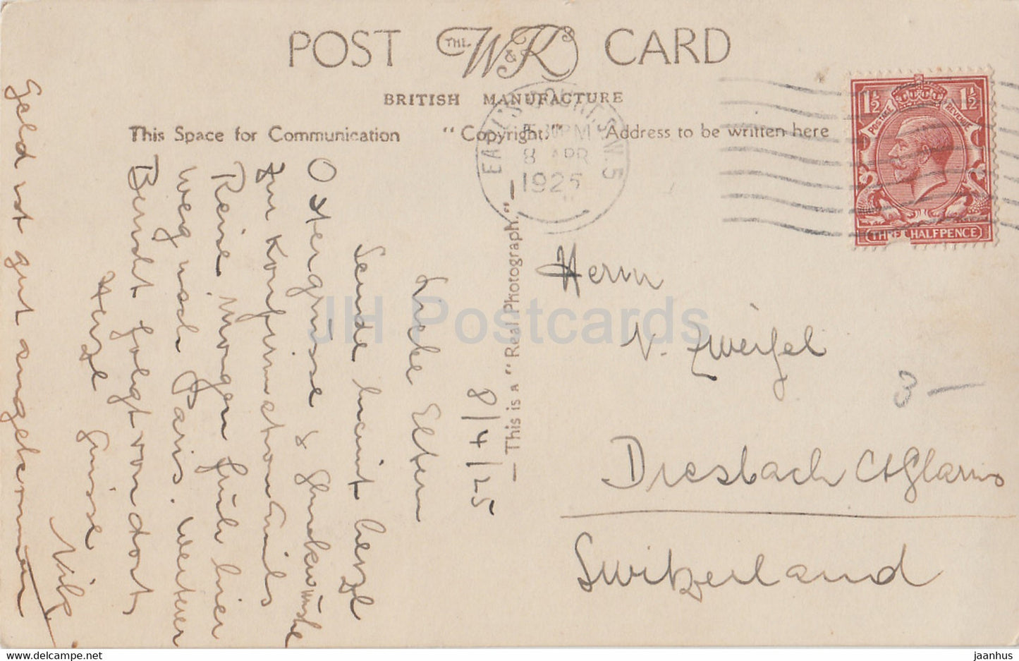 Londres - Cathédrale Saint-Paul - W &amp; K London - 139 - carte postale ancienne - 1925 - Angleterre - Royaume-Uni - utilisé