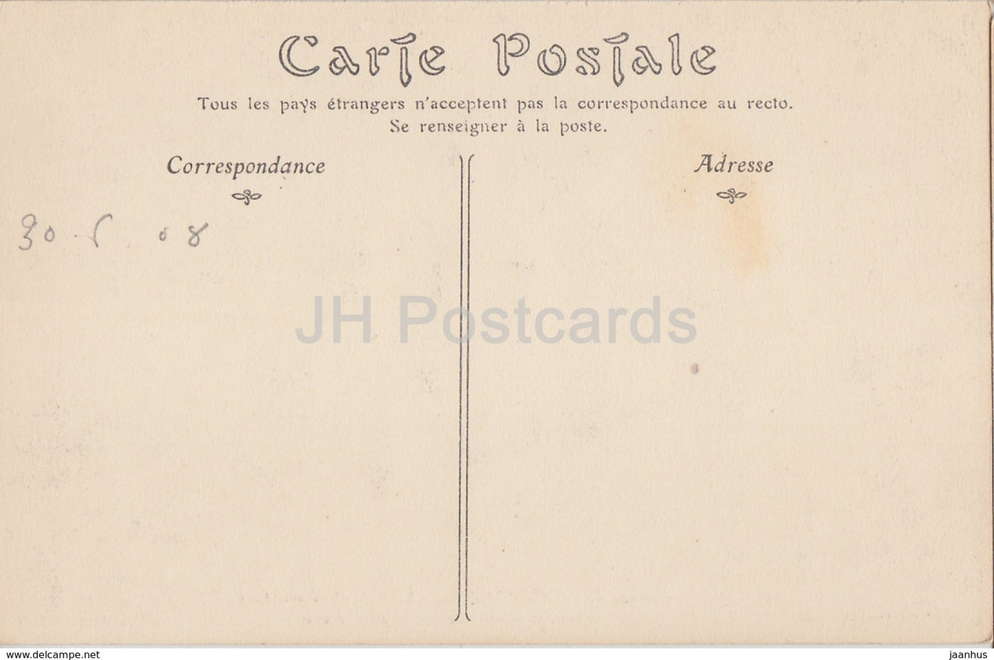 Château de Chaumont sur Loire - Chambre a coucher de Diane de Poitiers - château - carte postale ancienne - France - inutilisé