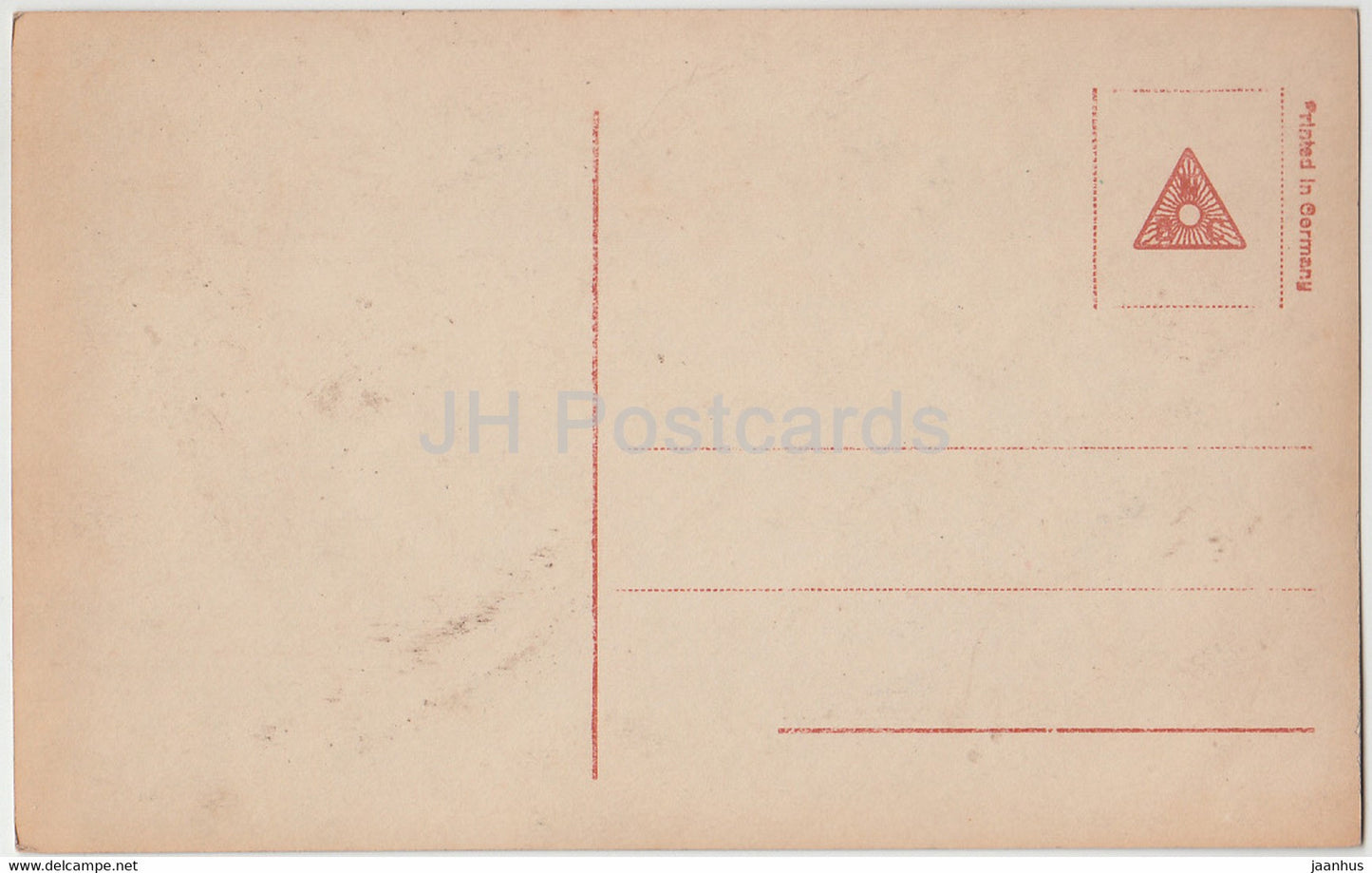 New Year Greeting Card - Prosit Neujahr - man - PFB 2980/3 - old postcard - Germany - unused