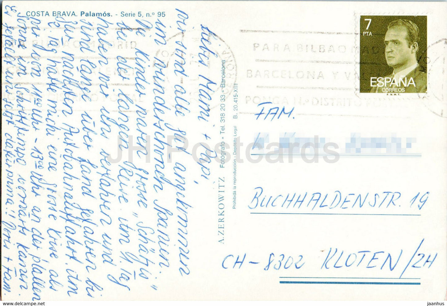 Record de Palamos - Costa Brava - multiview - 95 - Espagne - occasion