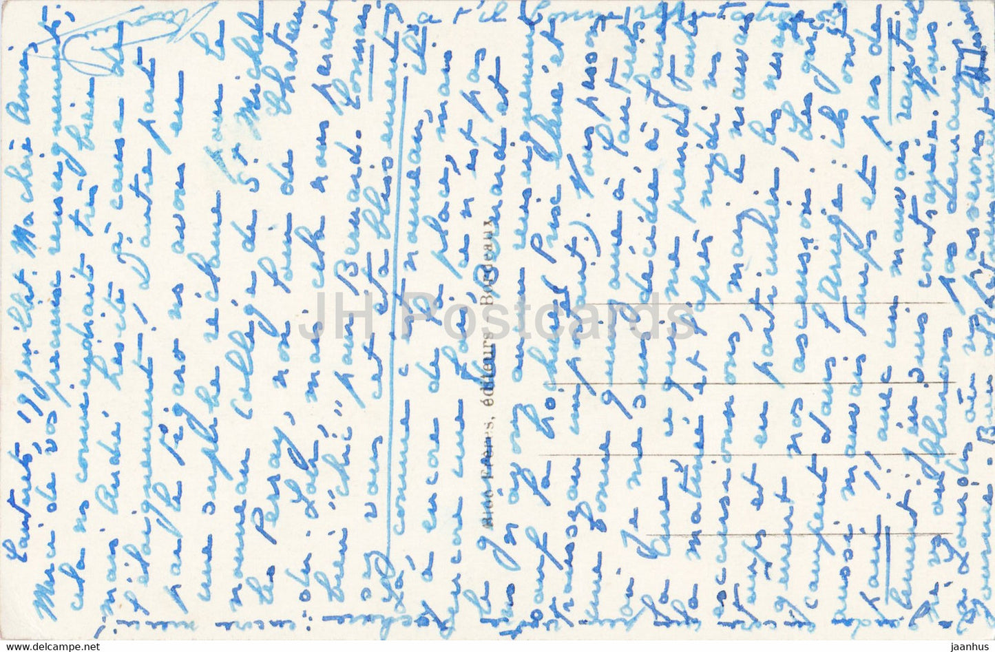 Environs de Cauterets - Les Pyrenees - Le Gouffre du Pont d'Espagne - 64 - alte Postkarte - Frankreich - gebraucht