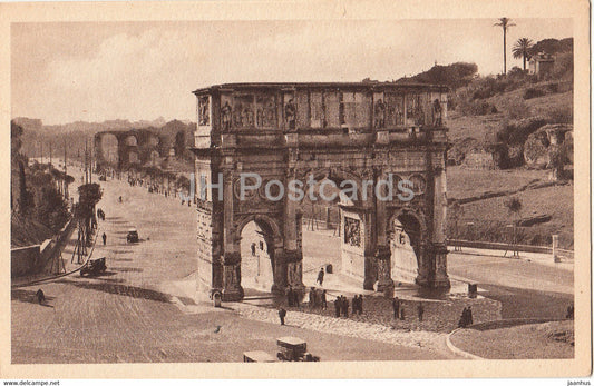 Roma - Rome - Arc of Constantine - Triumph's Street - old postcard - Italy - unused - JH Postcards