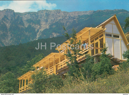 Camping - Intourist - Ukraine USSR - unused - JH Postcards