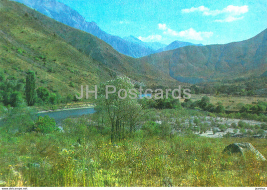 Chatkal valley - Nature Trails - 1981 - Uzbekistan USSR - unused - JH Postcards