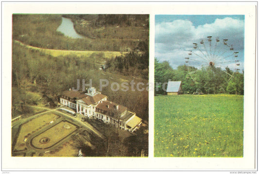 children sanatorium at Krimulda - Sigulda - 1984 - Latvia USSR - unused - JH Postcards