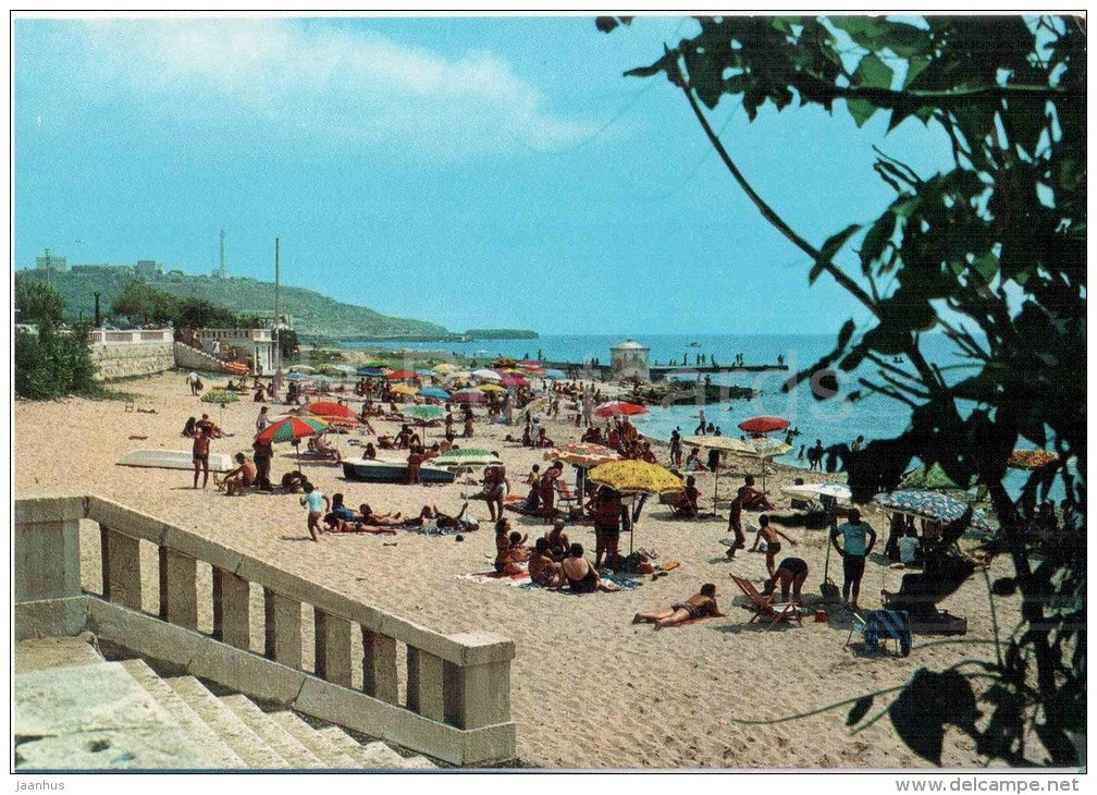 La Spiaggia - beach - S. Maria di Leuca - Lecce - Puglia - 61 - Italia - Italy - unused - JH Postcards