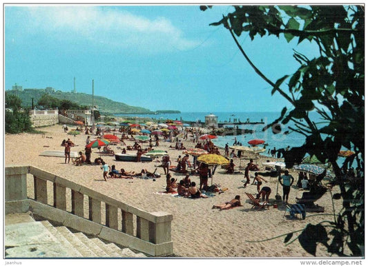 La Spiaggia - beach - S. Maria di Leuca - Lecce - Puglia - 61 - Italia - Italy - unused - JH Postcards