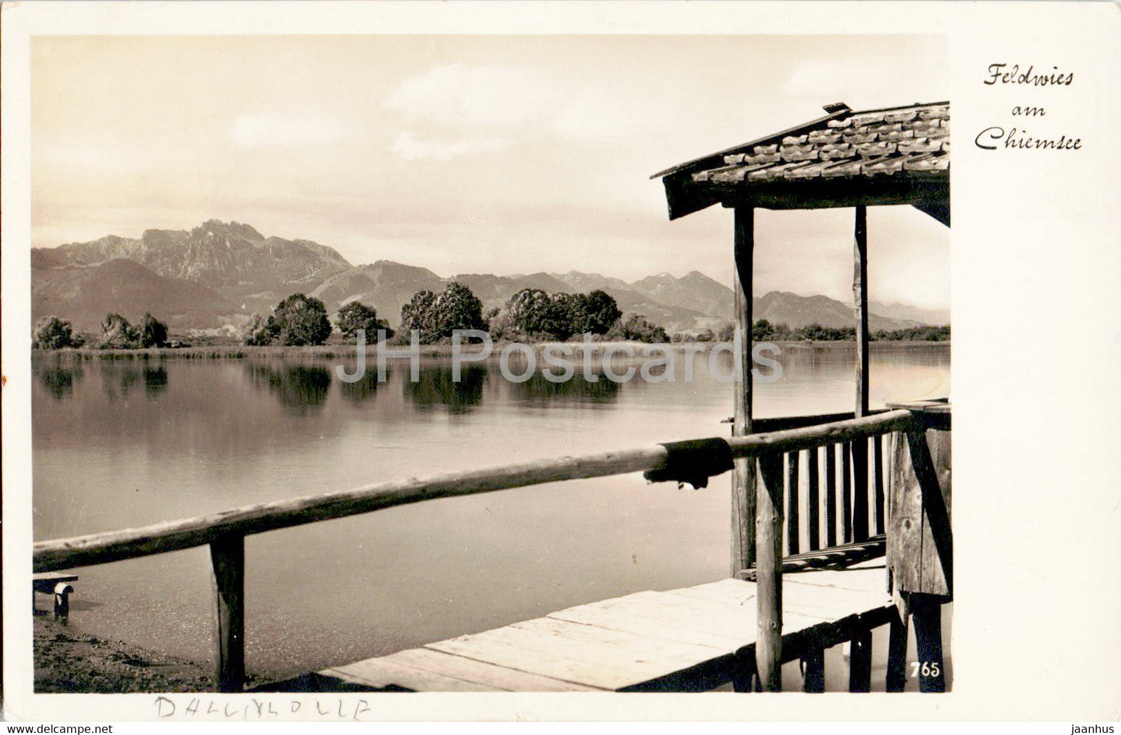 Feldwies am Chiemsee - old postcard - Germany - used - JH Postcards