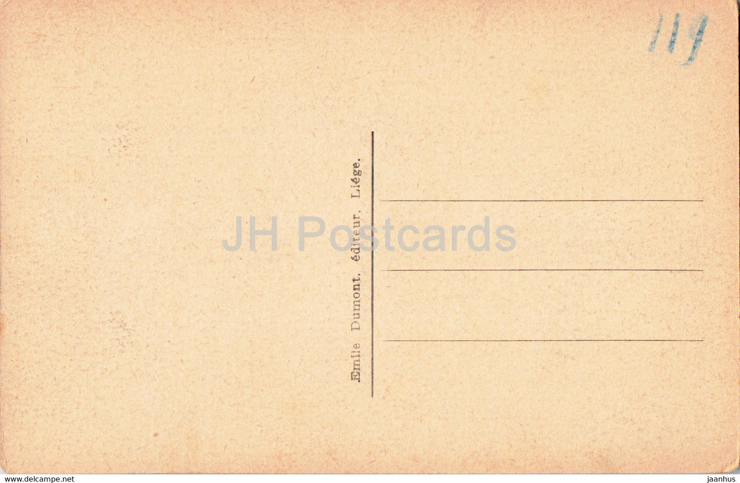 Spa - Interieur de l'Eglise - church - old postcard - Belgium - unused