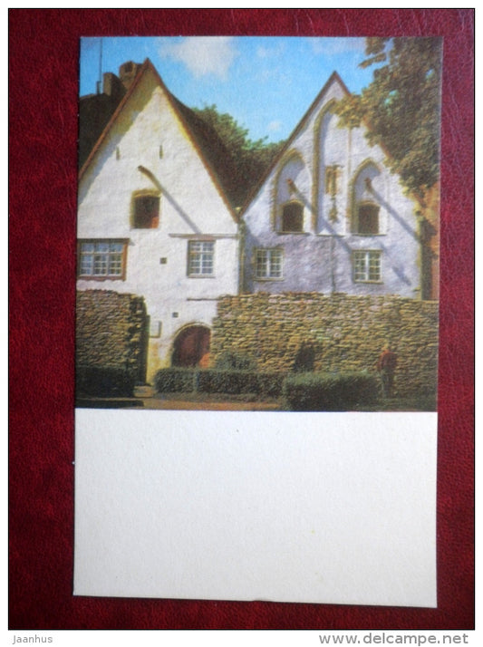 Rataskaevu Street - Old Town - Tallinn - 1972 - Estonia USSR - unused - JH Postcards