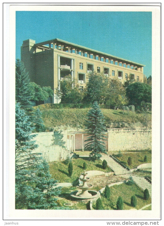 Ordzhonikidze sanatorium - Kislovodsk - 1970 - Russia USSR - unused - JH Postcards