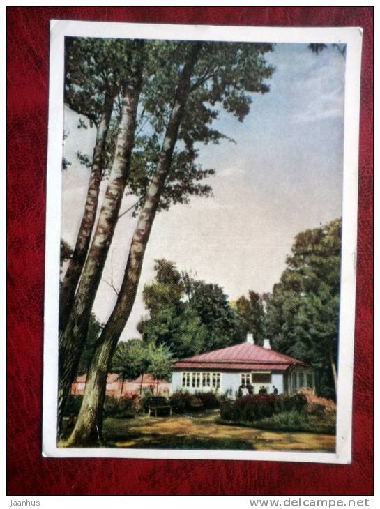 Spasskoye - Lutovinovo - Ivan Turgenev house - 1961 - Russia - USSR - used - JH Postcards