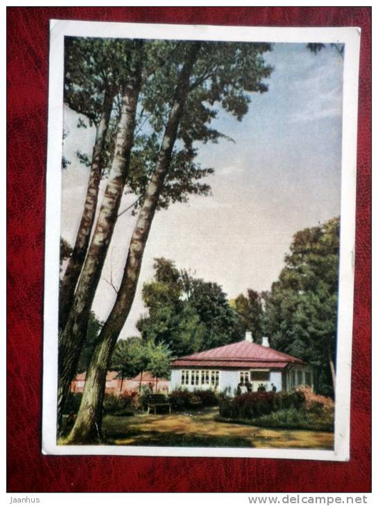 Spasskoye - Lutovinovo - Ivan Turgenev house - 1961 - Russia - USSR - used - JH Postcards