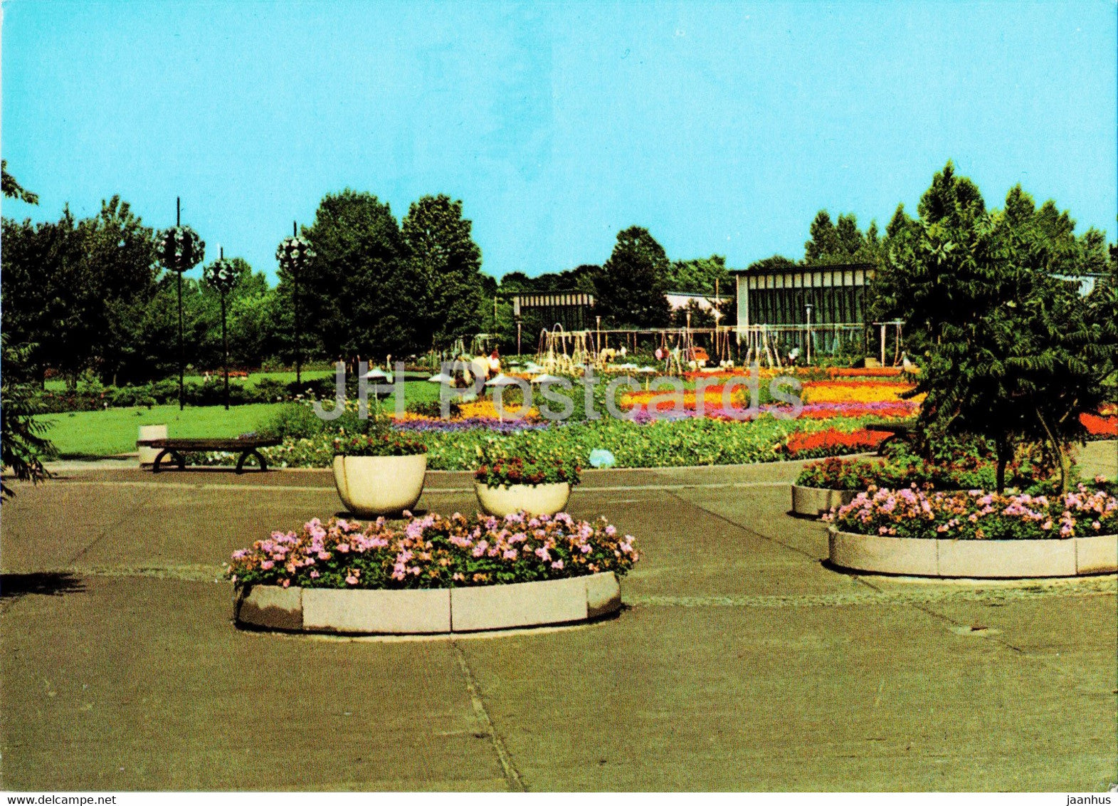 Iga Erfurt - 1 - Germany DDR - unused - JH Postcards