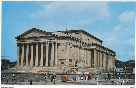 Liverpool - St. George' s Hall - Lime Street - 1970 - United Kingdom - England - used - JH Postcards