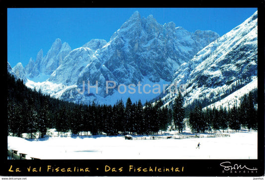La Val Fiscalina - Das Fischleintal - 2005 - Italy - used - JH Postcards