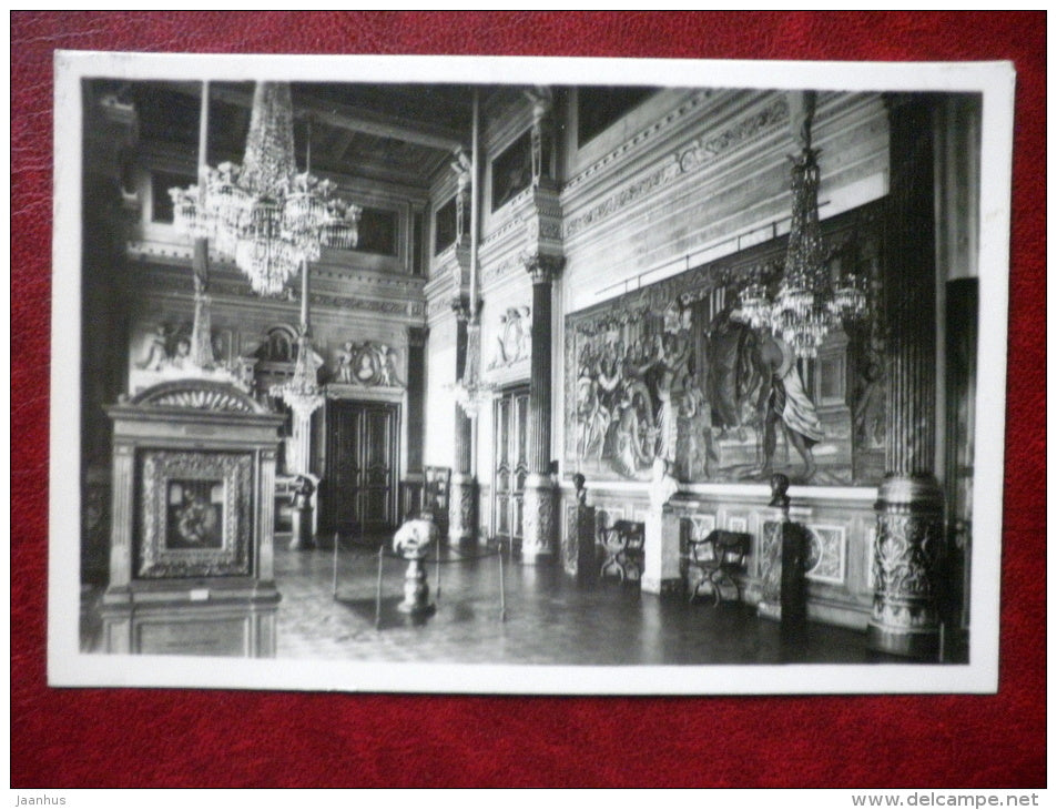 Hall of Leonardo da Vinci - Hermitage - Leningrad - St. Petersburg - old photo postcard - Russia USSR - unused - JH Postcards