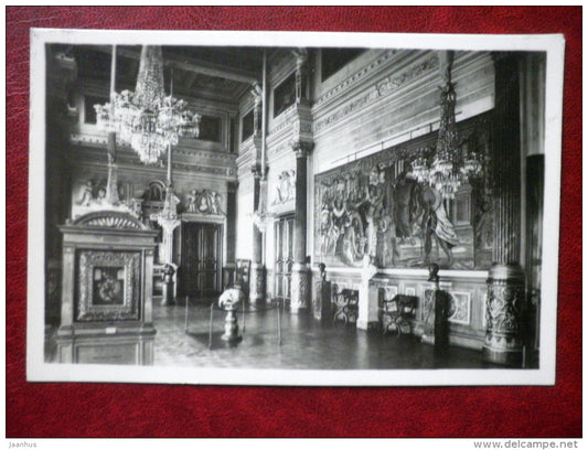 Hall of Leonardo da Vinci - Hermitage - Leningrad - St. Petersburg - old photo postcard - Russia USSR - unused - JH Postcards