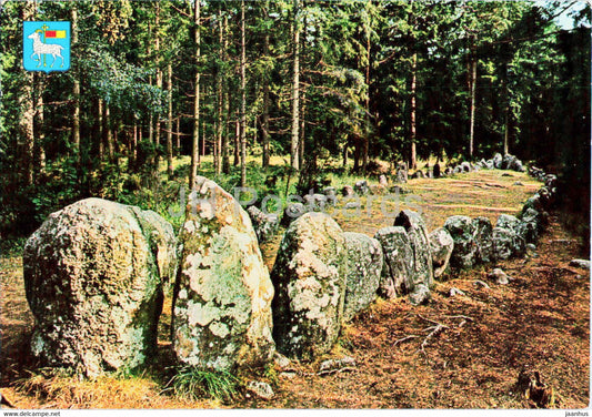 Gotland - Skeppssattning Tofta - ancient world - Sweden - unused - JH Postcards