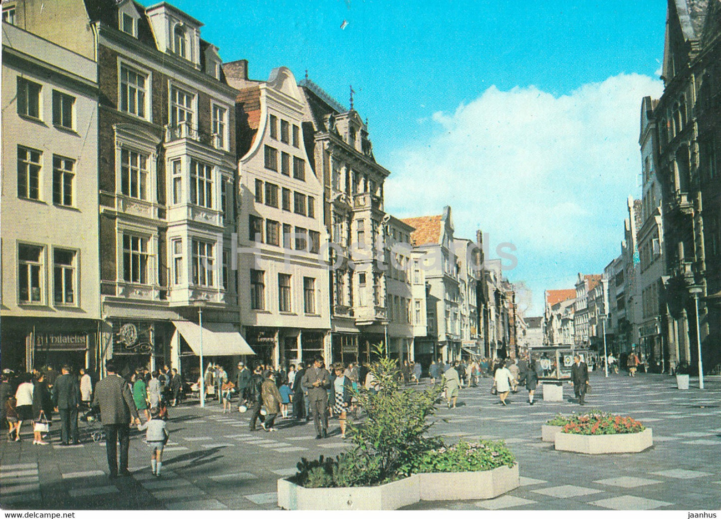 Rostock - Kropeliner Strasse - 1975 - Germany DDR - used - JH Postcards