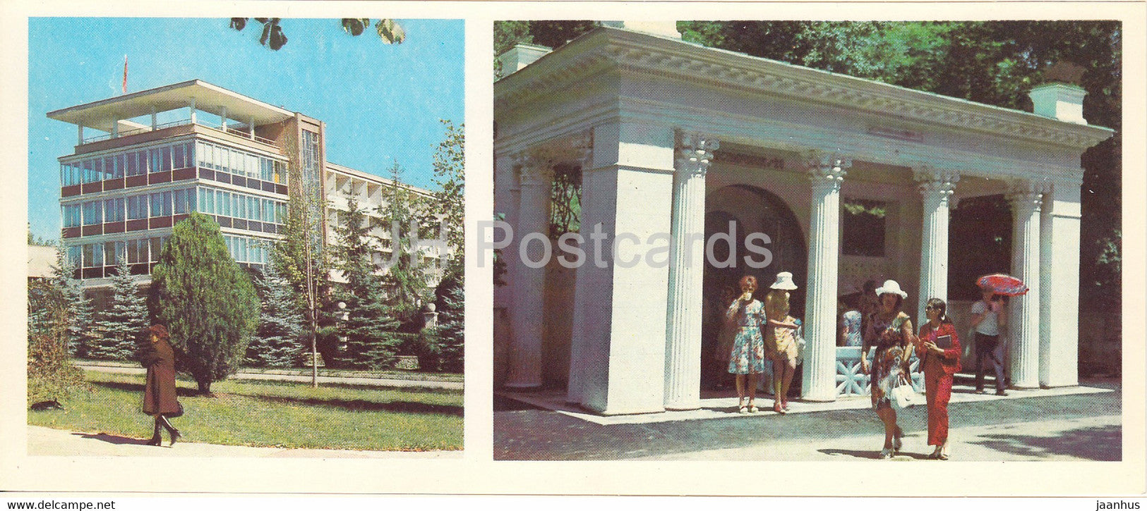 Essentuki - Moscow sanatorium - spa - 1983 - Russia USSR - unused - JH Postcards