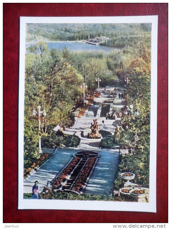 Park - Zheleznovodsk - 1962 - Russia USSR - unused - JH Postcards